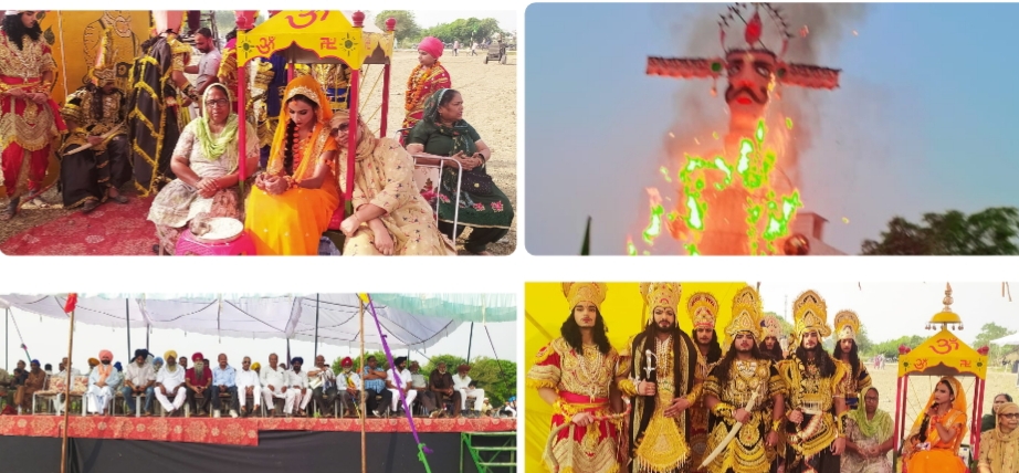 Dussehra was celebrated with devotion and enthusiasm at Kot Fatuhi.
